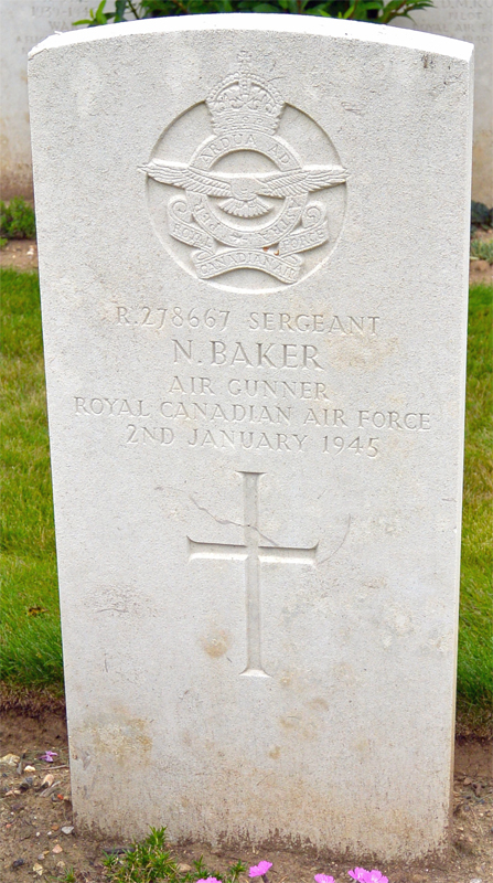 Sgt Ned Baker<br /><br /><br />died on active duty - 2.1.1945