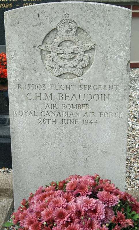 F/Sgt Charles Howard Michael Beaudoin<br /><br /><br />died on active duty - 28.6.1944