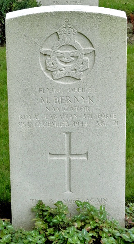 F/O Michael Bernyk<br /><br /><br />died on active duty - 31.12.1944