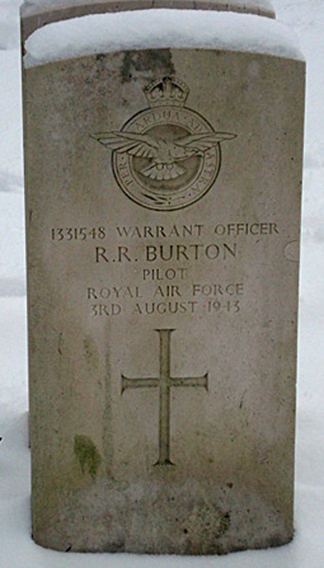 W/O Royce Reginald Burton<br /><br /><br />died on active duty - 3.8.1943