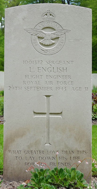 Sgt Lelie English<br /><br /><br />died on active duty - September 30th, 1943
