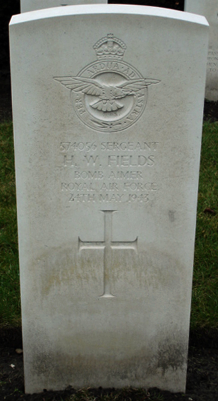 Sgt Harold Walter Fields<br /><br /><br />died on active duty - May 23rd, 1943