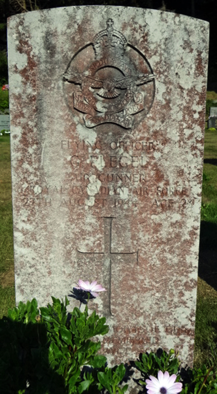 F/O Gustaf Flegel<br /><br /><br />died on active duty - August 27th, 1944