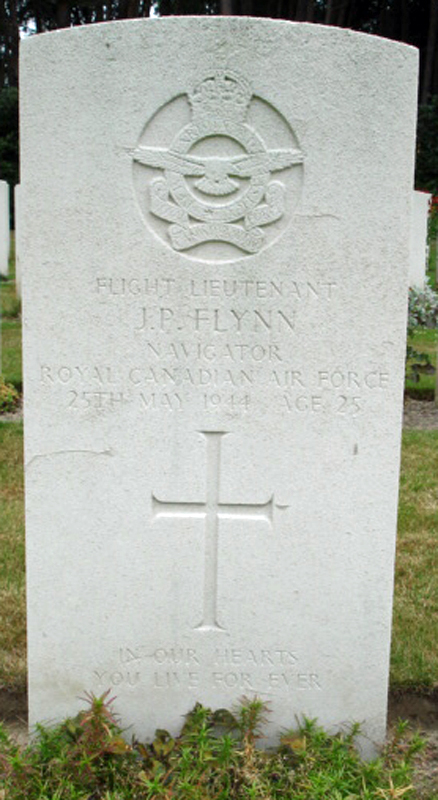 F/Lt John Patrick Flynn<br /><br /><br />died on active duty - May 25th, 1944