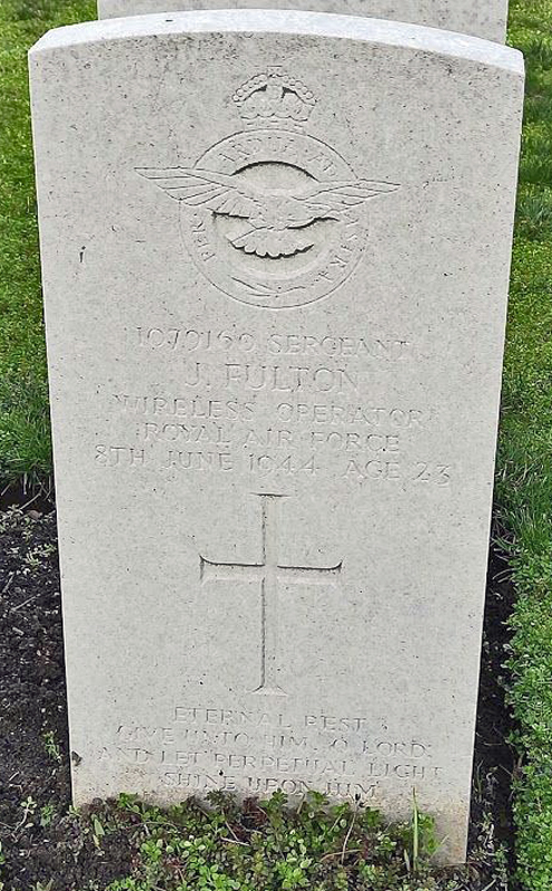 Sgt Joseph Fulton<br /><br /><br />died on active duty - June 8th, 1944