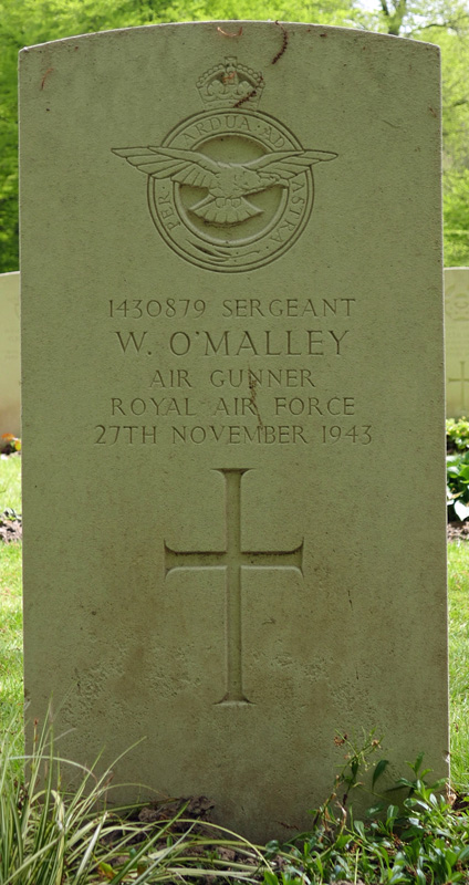Sgt Wilfred O'Malley<br /><br /><br />died on active duty - November 27th, 1943