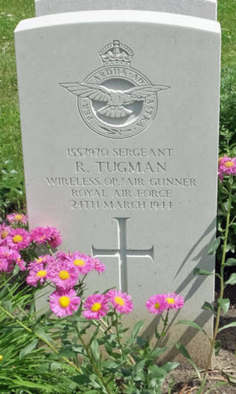 Sgt Robert Tugman<br /><br /><br />died on active duty - March 24th, 1944