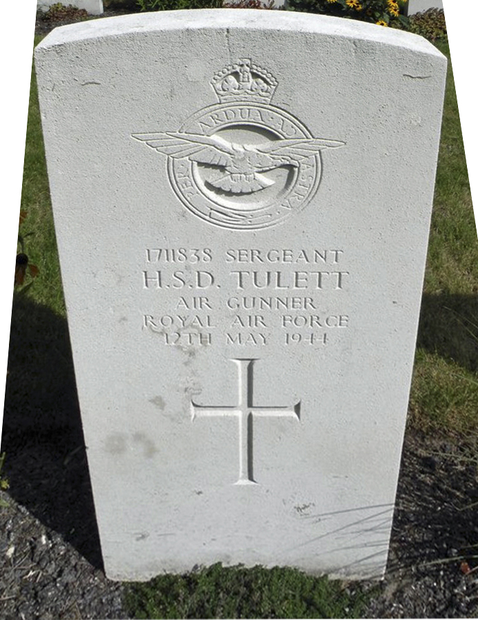 Sgt Herbert Stanley Douglas Tulett<br /><br /><br />died on active duty May 12th, 1944